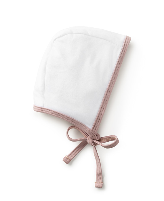 Pink Edged Bonnet – Jacqueline & Jac